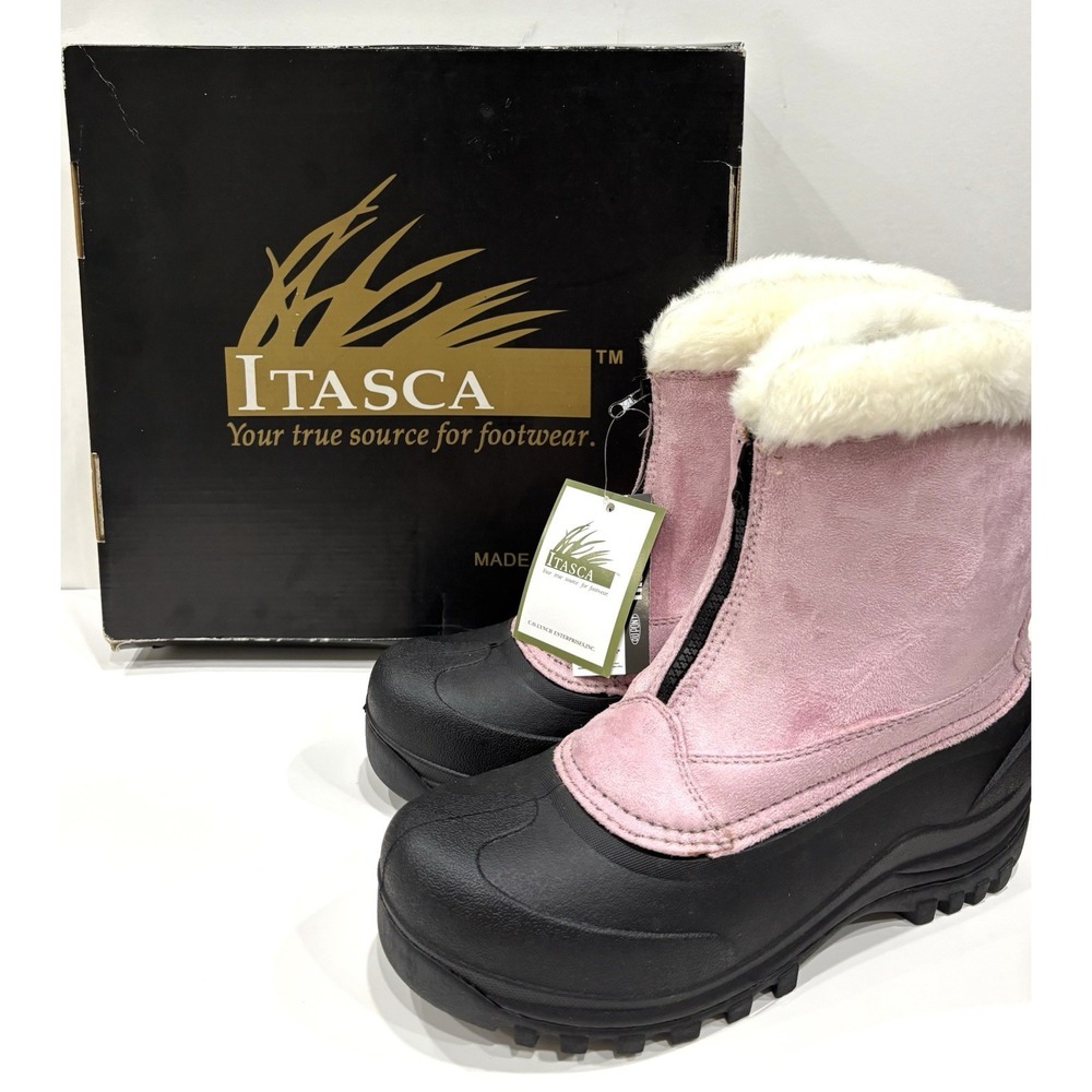 Itasca Monarch Women's Size 11 Pink Thermolite Insulated Winter Snow Boots NWT